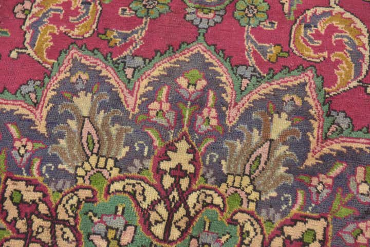 9' 10 x 13' 2 Hand Knotted Tabriz Persian Wool Rug