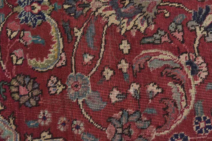 9' 8 x 13' 2 Hand Knotted Tabriz Persian Wool Rug