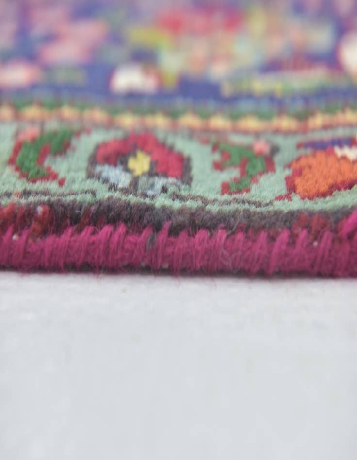 Detail image of 9' 8 x 13' Hand Knotted Tabriz Persian Wool Rug