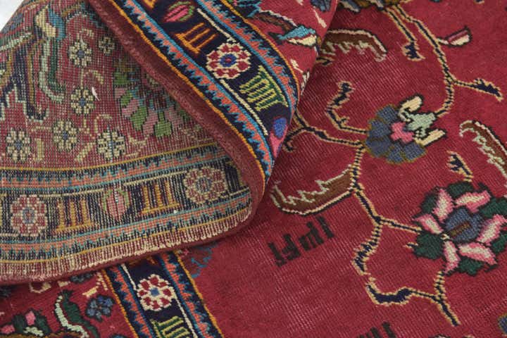 9' 10 x 12' 7 Hand Knotted Tabriz Persian Wool Rug