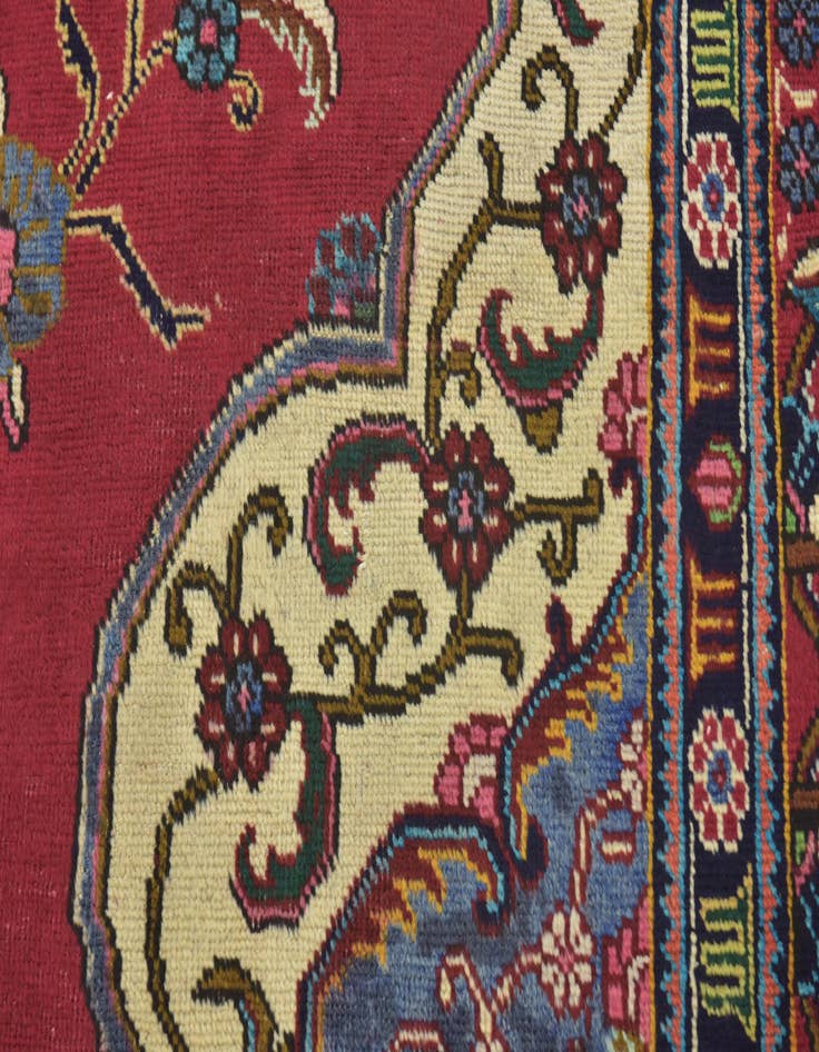 Detail image of 9' 10 x 12' 7  Hand Knotted Tabriz Persian Wool Rug