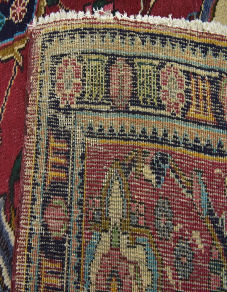 Detail image of 9' 10 x 12' 7  Hand Knotted Tabriz Persian Wool Rug