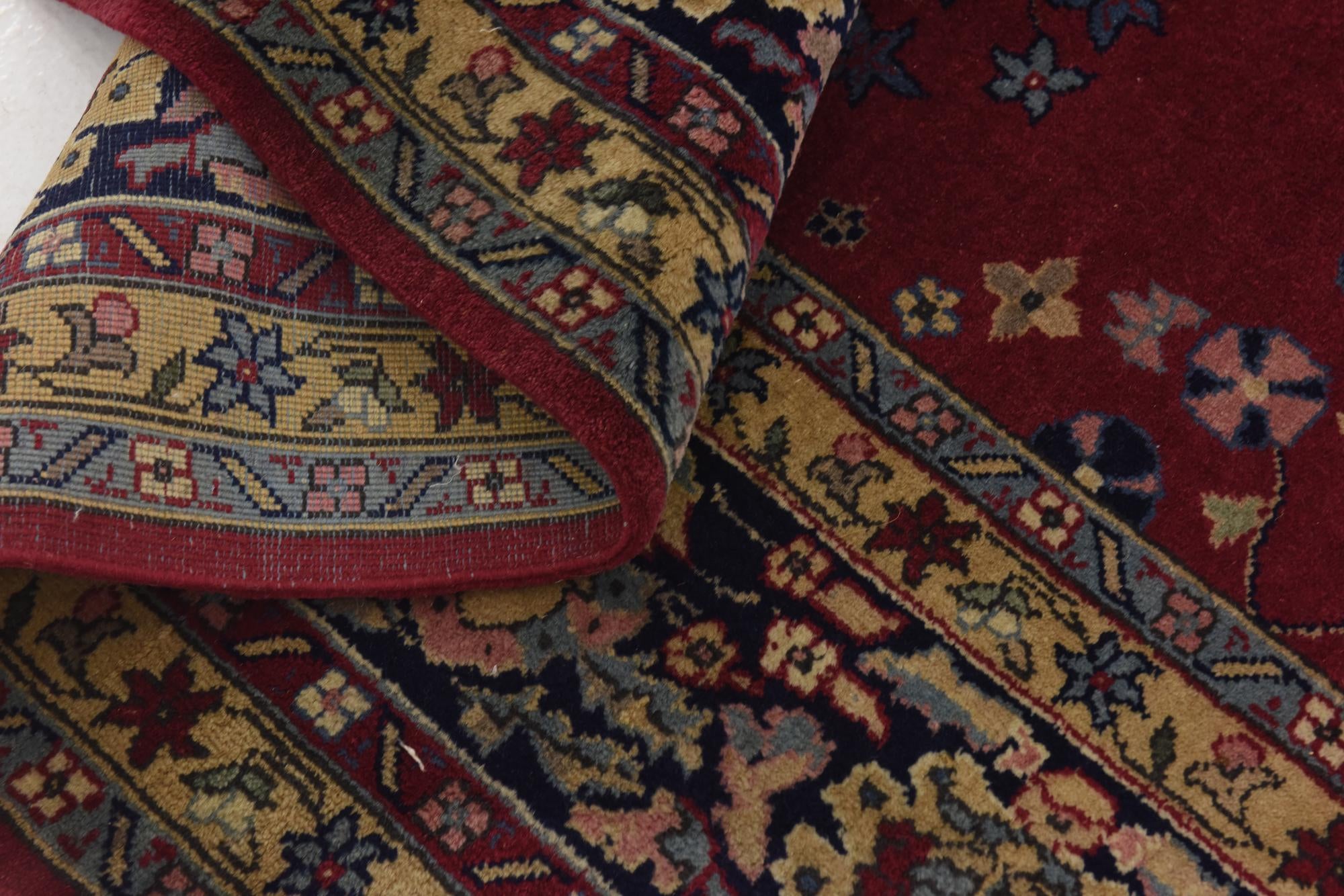 8' 9 x 11' 10 Hand Knotted Tabriz Wool Rug