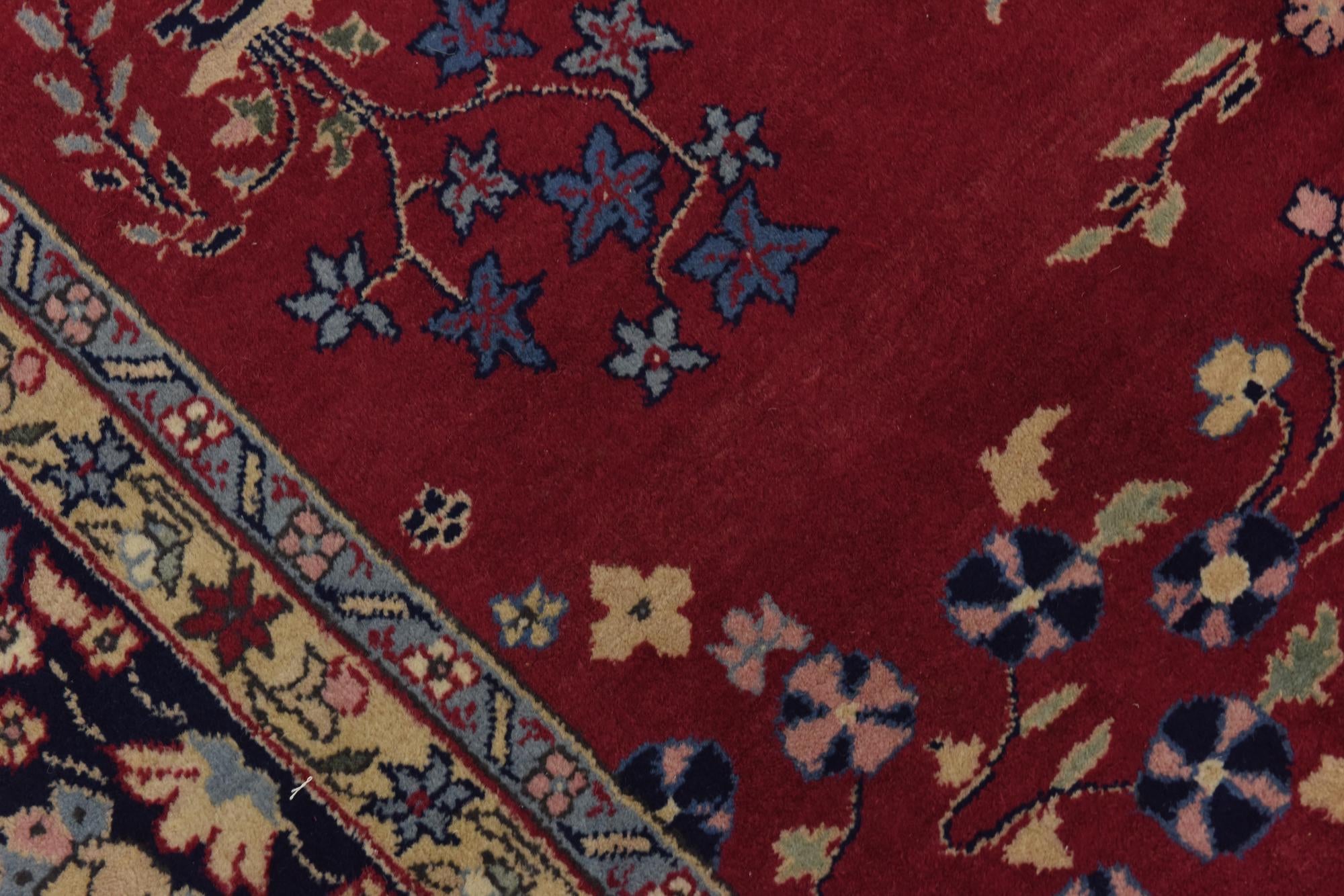8' 9 x 11' 10 Hand Knotted Tabriz Wool Rug