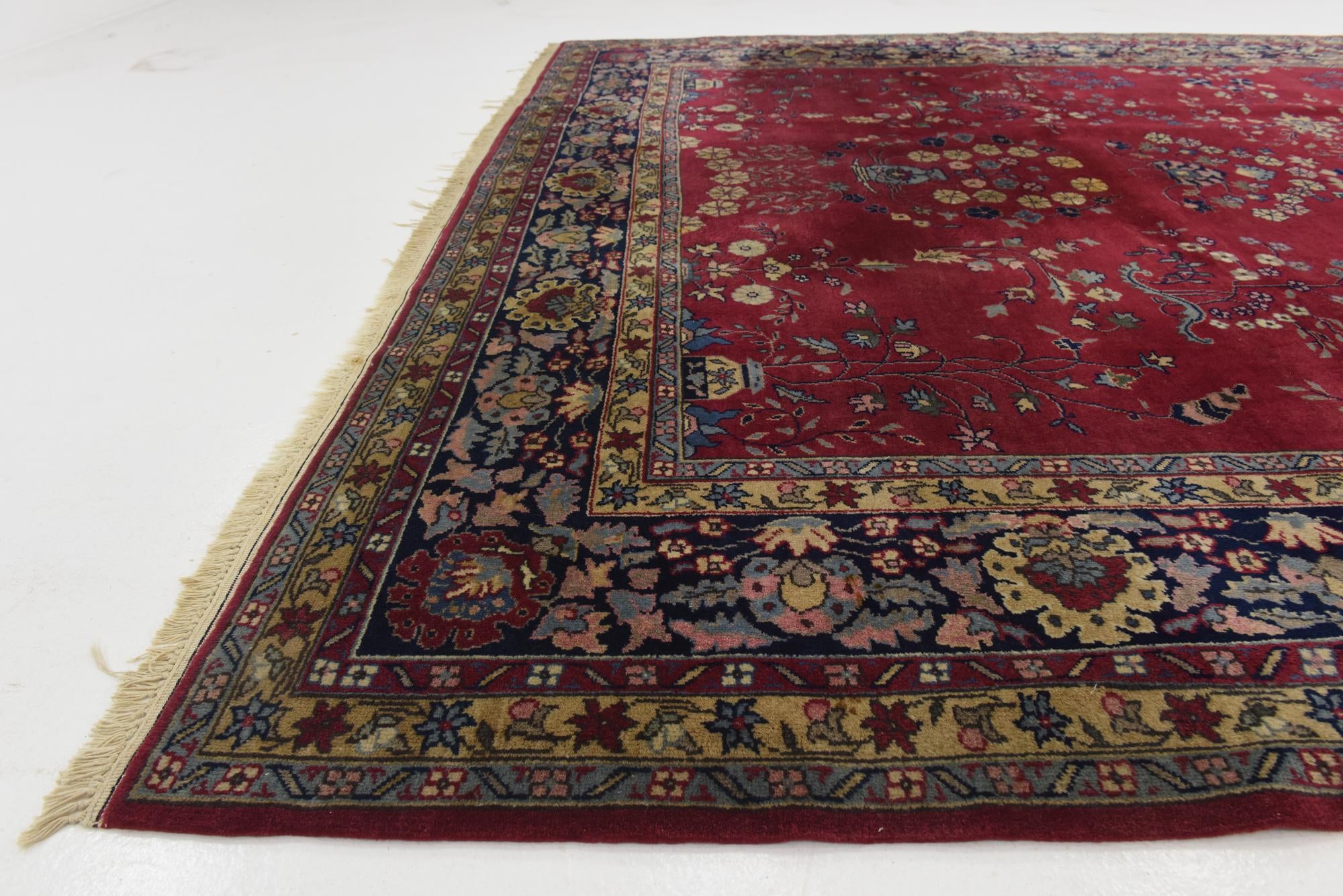 8' 9 x 11' 10 Hand Knotted Tabriz Wool Rug