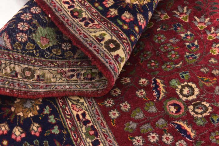 10' x 12' 9 Hand Knotted Tabriz Persian Wool Rug