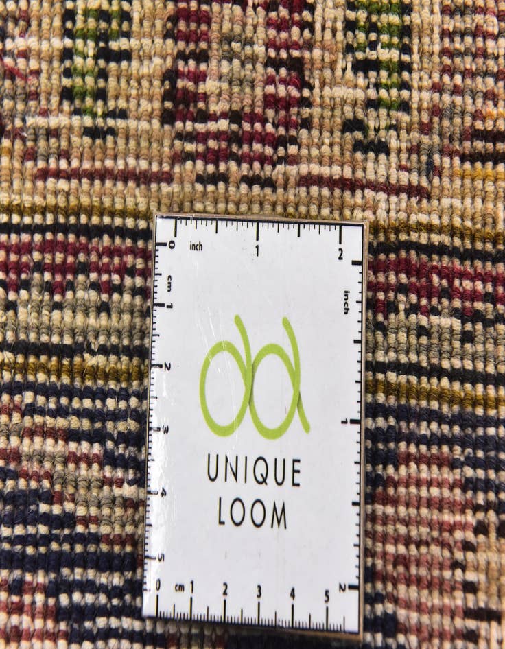 Detail image of 9' 8 x 13'  Hand Knotted Tabriz Persian Wool Rug