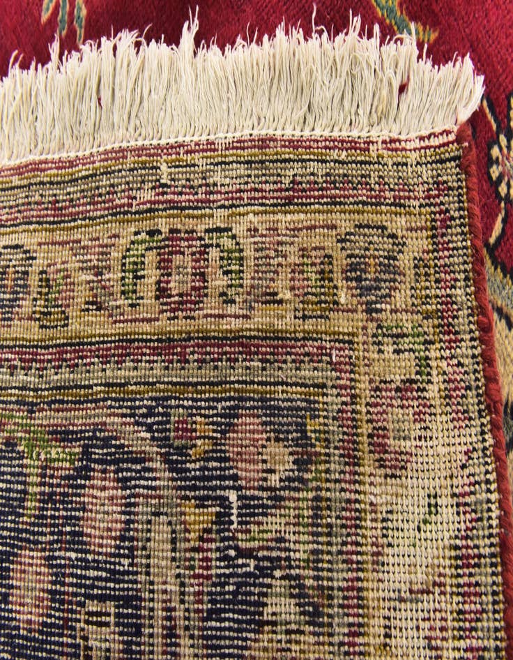 Detail image of 9' 8 x 13'  Hand Knotted Tabriz Persian Wool Rug