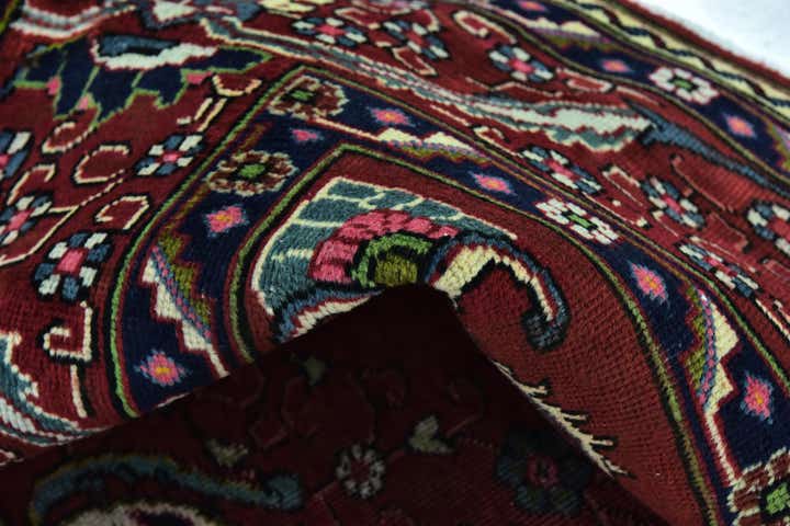 9' 10 x 12' 9 Hand Knotted Tabriz Persian Wool Rug