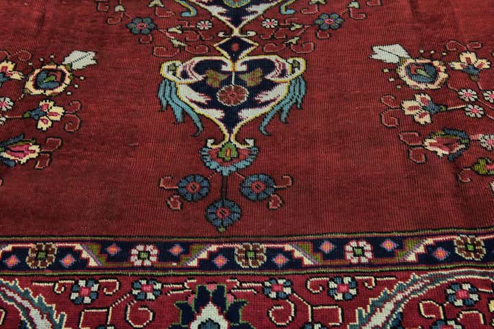 9' 10 x 12' 9 Hand Knotted Tabriz Persian Wool Rug