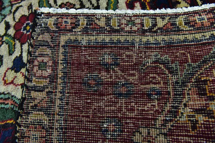 9' 7 x 12' 6 Hand Knotted Tabriz Persian Wool Rug