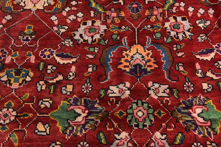 9' 10 x 13' Hand Knotted Tabriz Persian Wool Rug
