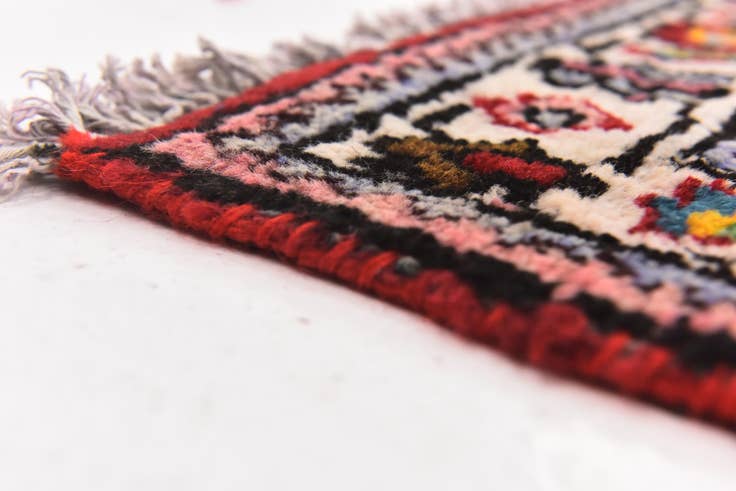 Detail image of 9' 10 x 13' Hand Knotted Tabriz Persian Wool Rug