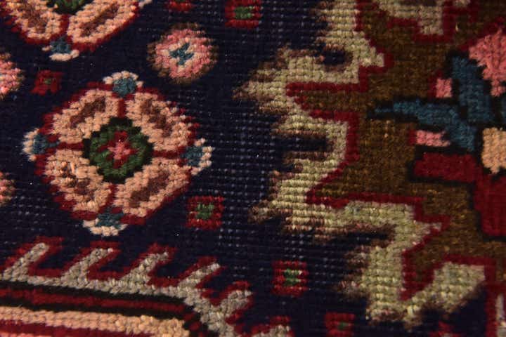 10' x 12' 9 Hand Knotted Tabriz Persian Wool Rug