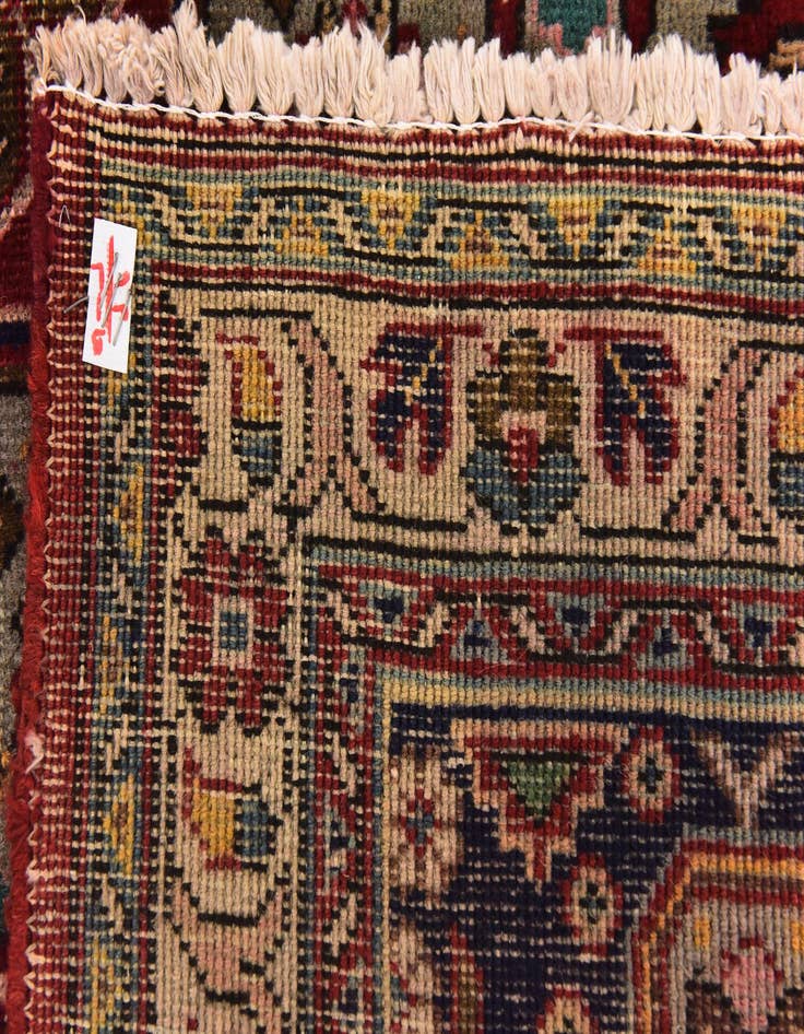 Detail image of 10' x 12' 9  Hand Knotted Tabriz Persian Wool Rug