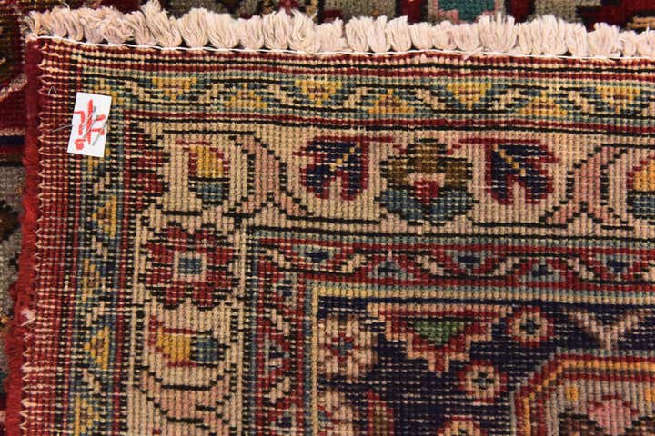 10' x 12' 9 Hand Knotted Tabriz Persian Wool Rug