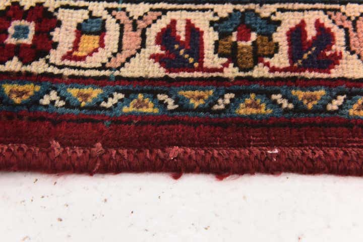 10' x 12' 9 Hand Knotted Tabriz Persian Wool Rug