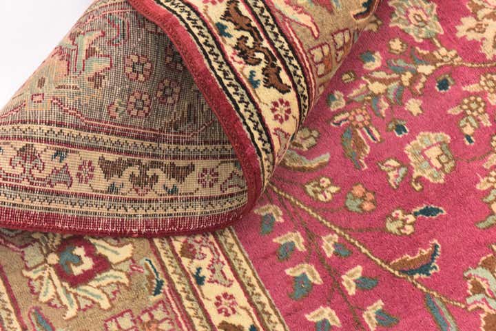 9' 10 x 12' 10 Hand Knotted Tabriz Persian Wool Rug