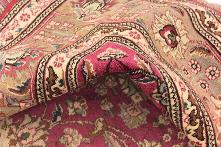 9' 10 x 12' 10 Hand Knotted Tabriz Persian Wool Rug