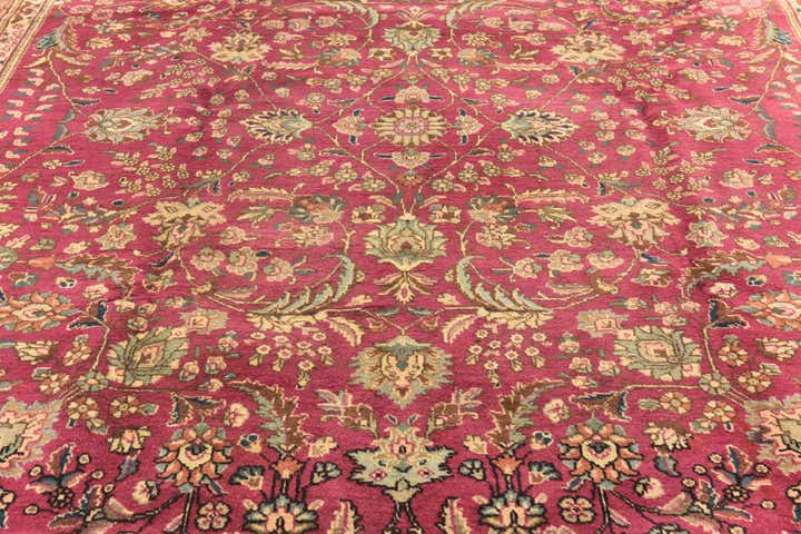 9' 10 x 12' 10 Hand Knotted Tabriz Persian Wool Rug