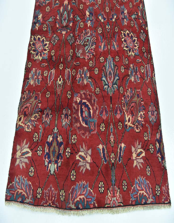 Detail image of 4' 7 x 9' 5 Hand Knotted Tabriz Persian Wool Rug