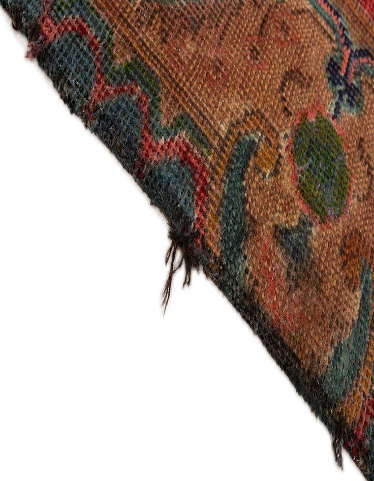 Detail image of 4' x 6' Hand Knotted Tabriz Persian Wool Rug