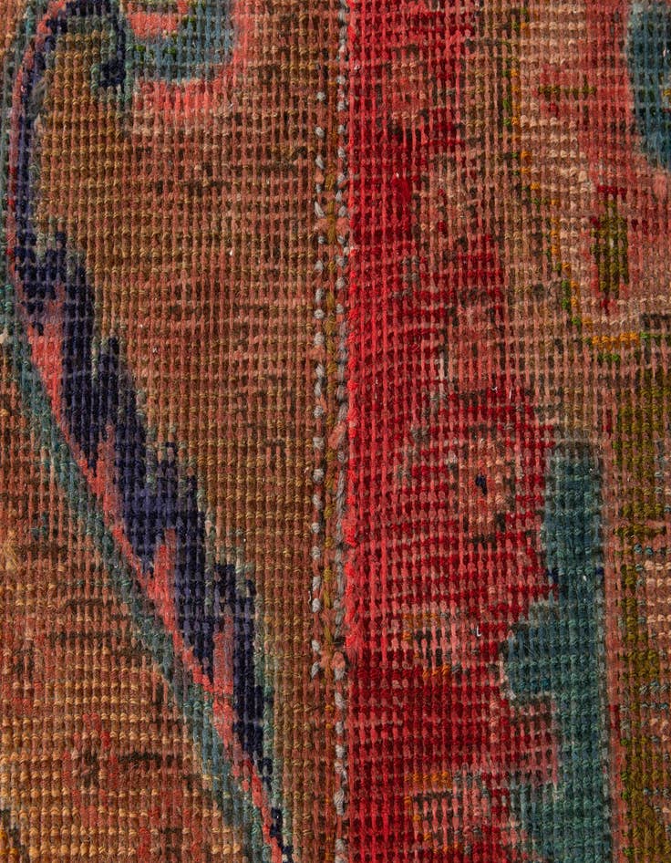 Detail image of 4' x 6' Hand Knotted Tabriz Persian Wool Rug