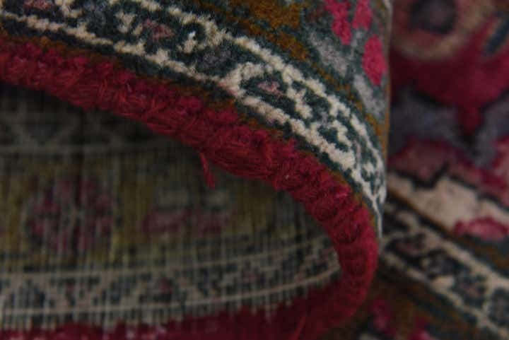 7' x 9' 6 Hand Knotted Tabriz Persian Wool Rug