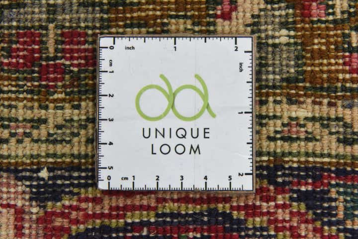 7' x 9' 6 Hand Knotted Tabriz Persian Wool Rug