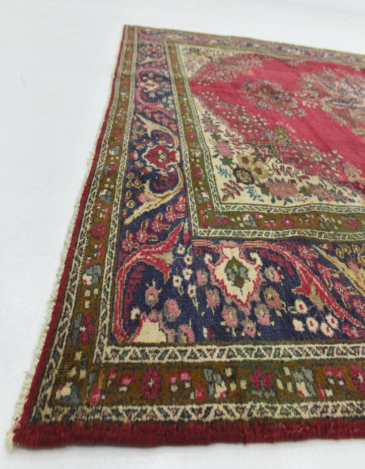 Detail image of 7' x 9' 6 Hand Knotted Tabriz Persian Wool Rug