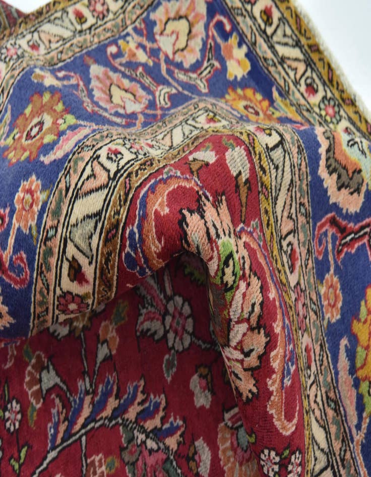 Detail image of 9' 9 x 12' 9  Hand Knotted Tabriz Persian Wool Rug