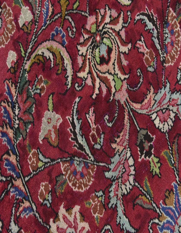 Detail image of 9' 9 x 12' 9  Hand Knotted Tabriz Persian Wool Rug