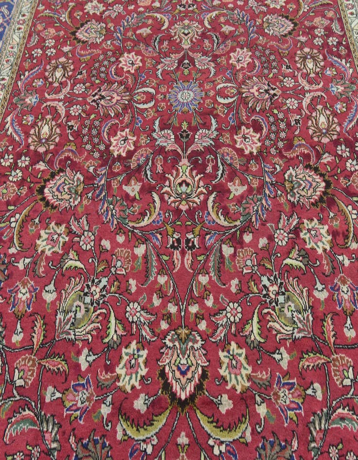 Detail image of 9' 9 x 12' 9  Hand Knotted Tabriz Persian Wool Rug