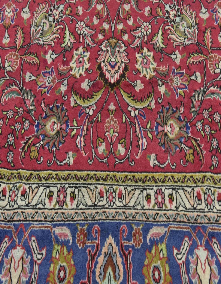 Detail image of 9' 9 x 12' 9  Hand Knotted Tabriz Persian Wool Rug
