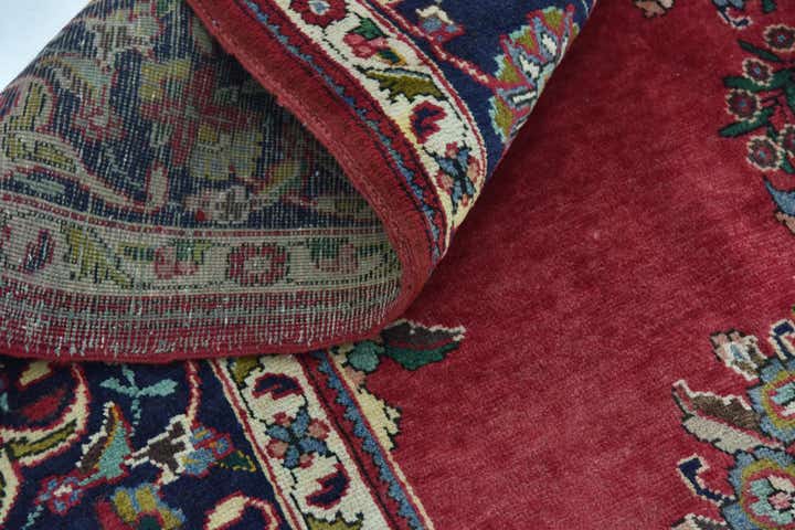 9' 9 x 13' Hand Knotted Tabriz Persian Wool Rug