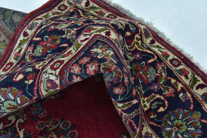 9' 9 x 13' Hand Knotted Tabriz Persian Wool Rug