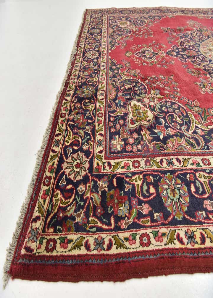 9' 9 x 13' Hand Knotted Tabriz Persian Wool Rug