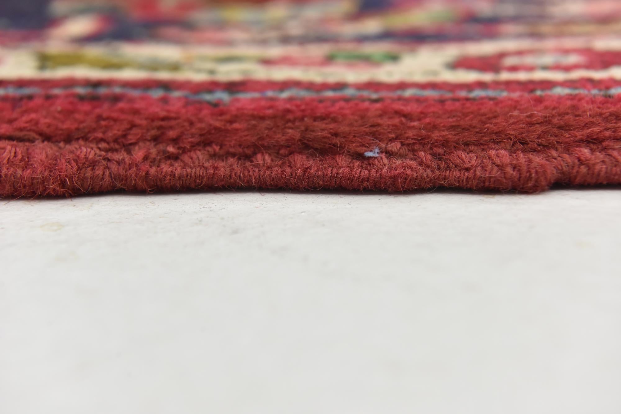 9' 9 x 13' Hand Knotted Tabriz Persian Wool Rug