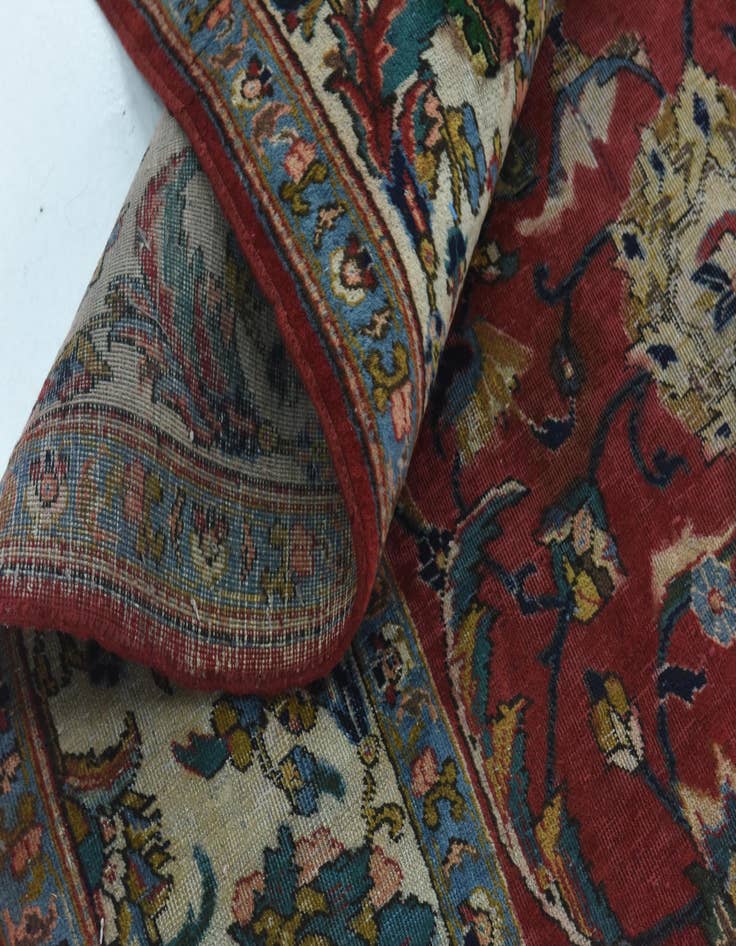 Detail image of 10' x 12' 7  Hand Knotted Tabriz Persian Wool Rug