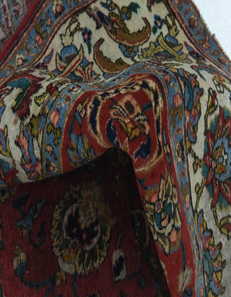 Detail image of 10' x 12' 7  Hand Knotted Tabriz Persian Wool Rug