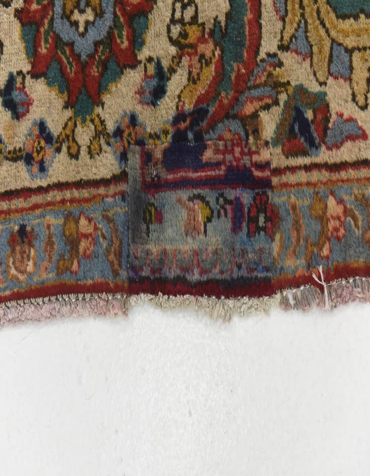 Detail image of 10' x 12' 7  Hand Knotted Tabriz Persian Wool Rug