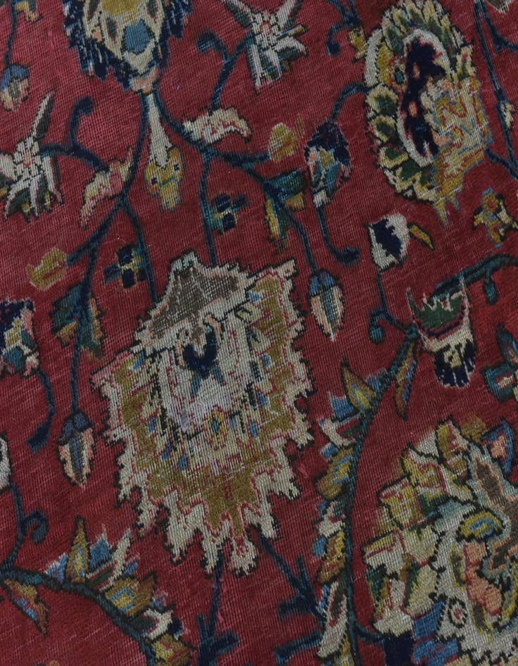 Detail image of 10' x 12' 7  Hand Knotted Tabriz Persian Wool Rug