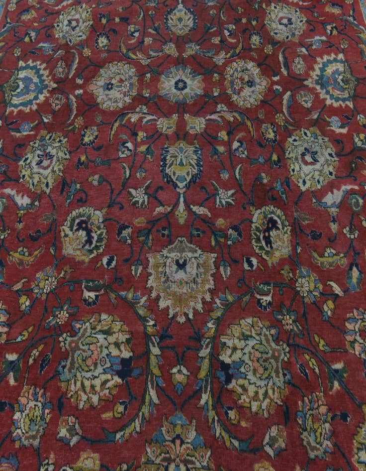 Detail image of 10' x 12' 7  Hand Knotted Tabriz Persian Wool Rug