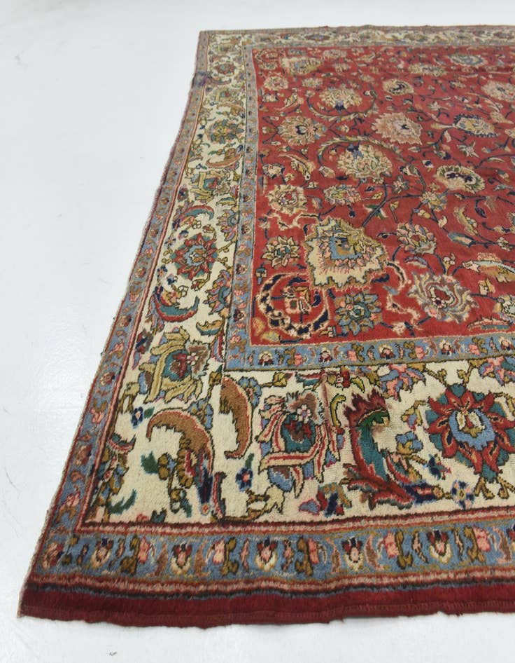 Detail image of 10' x 12' 7  Hand Knotted Tabriz Persian Wool Rug