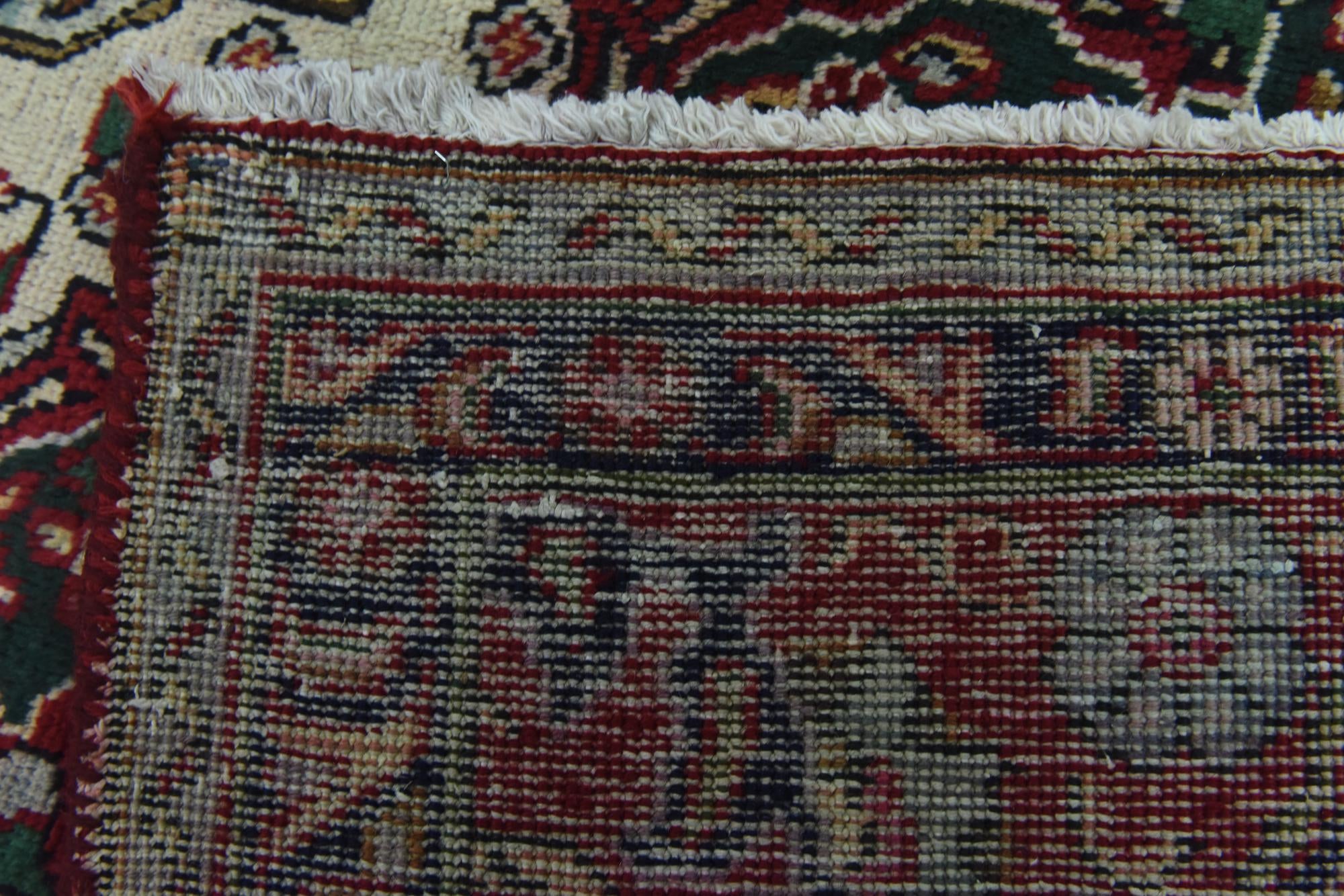 9' 8 x 12' 8 Hand Knotted Tabriz Persian Wool Rug