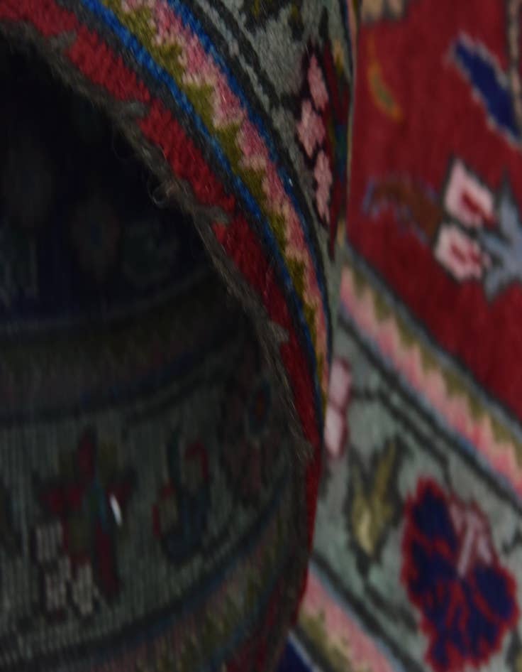 Detail image of 9' 10 x 12' 10  Hand Knotted Tabriz Persian Wool Rug