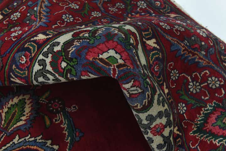 9' 7 x 12' 7 Hand Knotted Tabriz Persian Wool Rug