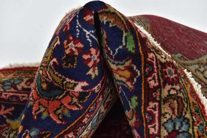 10' x 12' 6 Hand Knotted Tabriz Persian Wool Rug