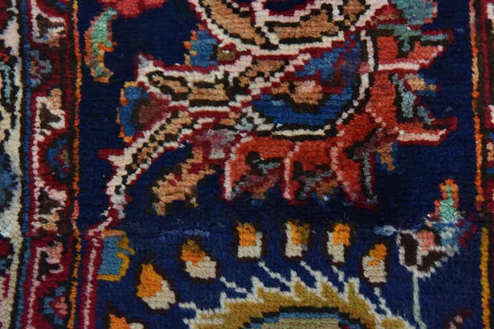 10' x 12' 6 Hand Knotted Tabriz Persian Wool Rug