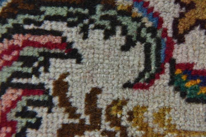10' x 12' 6 Hand Knotted Tabriz Persian Wool Rug